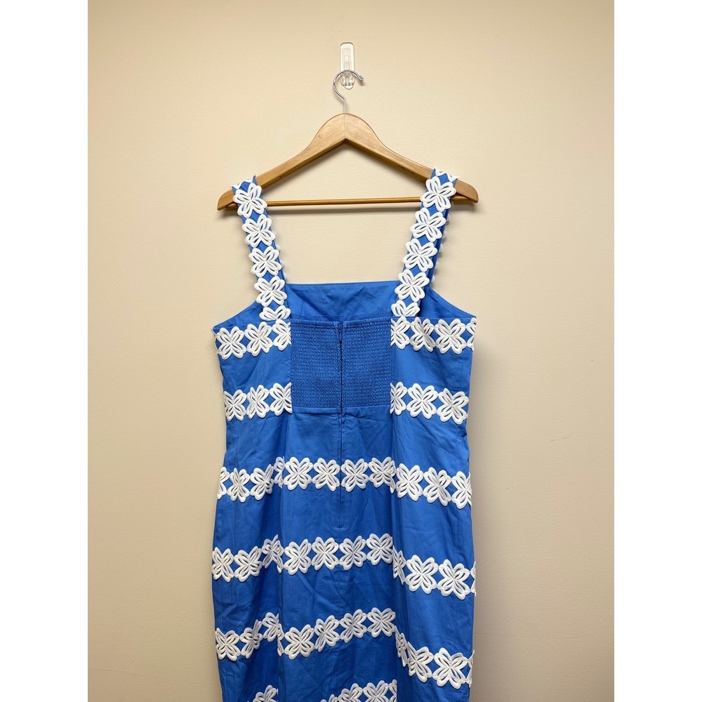 Lilly Pulitzer Davis Maxi Slit Dress Sz 16 Cotton NWT $298 - Picture 6 of 12